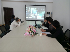 比亚迪、院领导、老师调研会现场